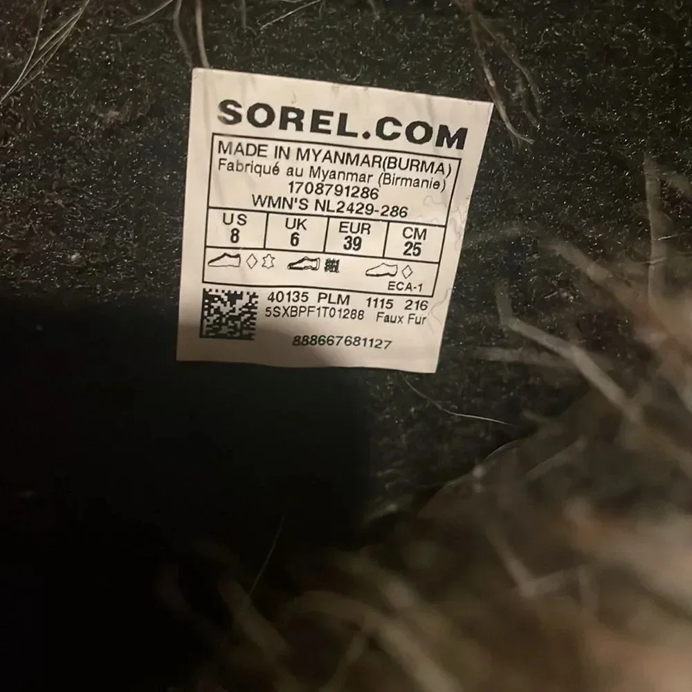 SOREL woman’s snowboots